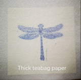 *NEW* THICK Narrow Tea bag paper, 2 x sheets perfect for a range of craft projects - 1m x 16cm length