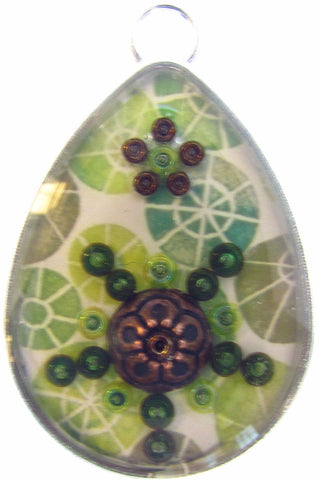 Artichoke pendant