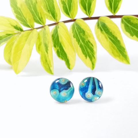 Cascade - sterling silver earrings