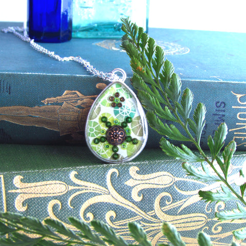 Artichoke pendant
