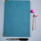 Handbound journal / notebook / diary / Begonia leaf design