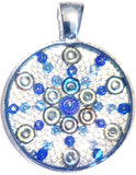 Clarity - silver plated pendant and necklace