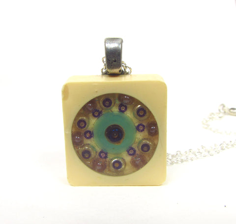 Pearl - Scrabble tile necklace