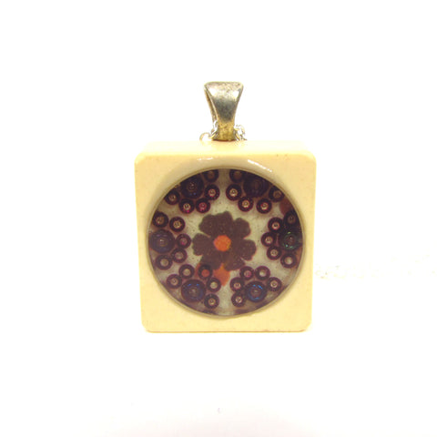 Bloom - Scrabble tile necklace