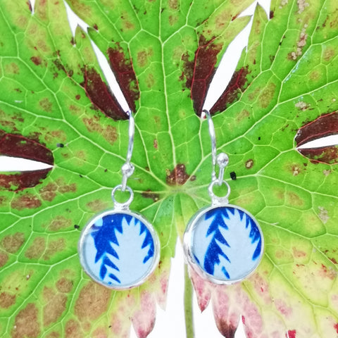 Silverweed - silver plated earrings