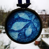 Chestnut - original framed cyanotype