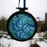 Herb Robert - original framed cyanotype