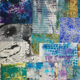 Distressed 1 - Mixed Media Collage paper pack - great for craft projects