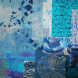 Blue 1 - Mixed Media Collage paper pack - great for craft projects