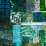 Green - Mixed Media Collage paper pack - great for craft projects