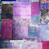 Purple - Mixed Media Collage paper pack - great for craft projects