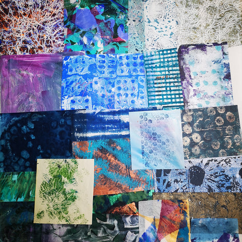 Texture 2 - Mixed Media Collage paper pack - great for craft projects