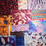 Warm colours 1 - Mixed Media Collage paper pack - great for craft projects