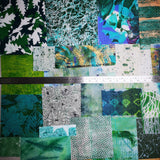 Green - Mixed Media Collage paper pack - great for craft projects