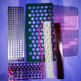 Texture pack for gel plate printing