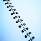 Original Monoprint Bound All Media A5 Notebook – 160gsm Seawhite Paper (50 Pages / 100 Sides) - Interference