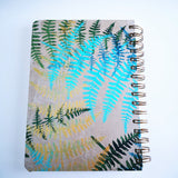 Original Monoprint Bound All Media A5 Notebook – 160gsm Seawhite Paper (50 Pages / 100 Sides) - Undergrowth