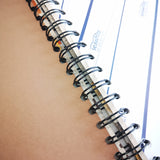 Original Monoprint Bound All Media A5 Notebook – 160gsm Seawhite Paper (50 Pages / 100 Sides) - Letter