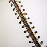 Original Monoprint Bound All Media A5 Notebook – 160gsm Seawhite Paper (50 Pages / 100 Sides) - Meadow