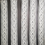 Thick cotton lace for gel plate texture making