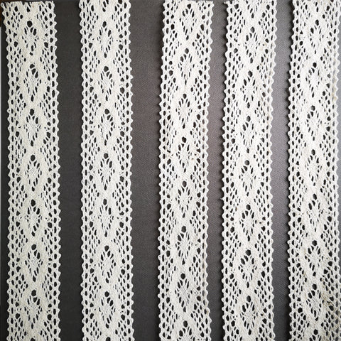 Thick cotton lace for gel plate texture making