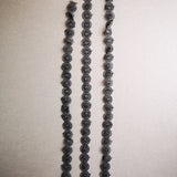 Flower lace edging for gel plate texture making