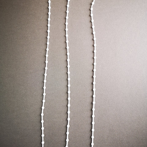 Beaded cord for gel plate texture making