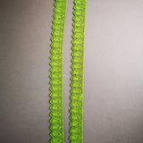 Teardrop edge braid for gel plate texture making