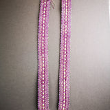 Chunky braid for gel plate texture making