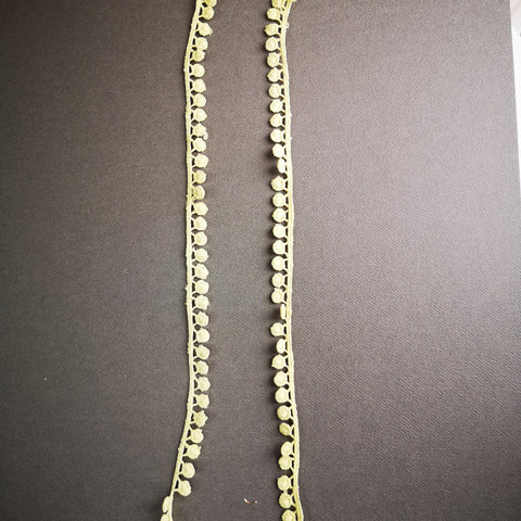 Bobble edge braid for gel plate texture making