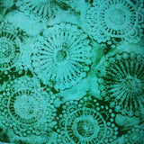 Small sewn doily for gel plate texture making approx 4.5cm wide