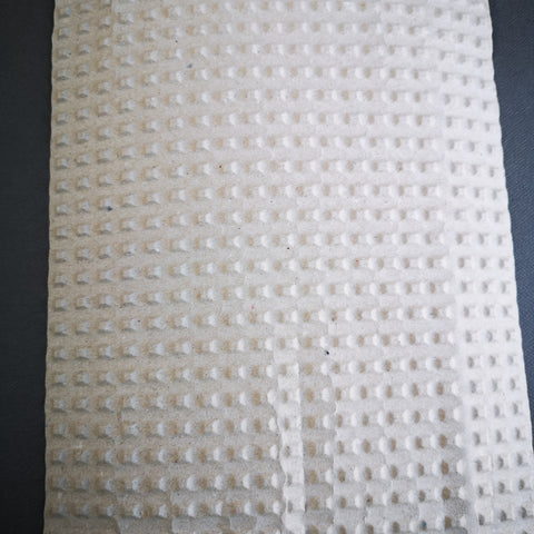 Textured paper for gel plate texture making and collage papers