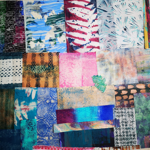 Mix 4 - Mixed Media Collage paper pack - great for craft projects