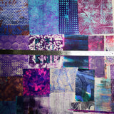 Purple - Mixed Media Collage paper pack - great for craft projects