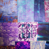 Purple - Mixed Media Collage paper pack - great for craft projects
