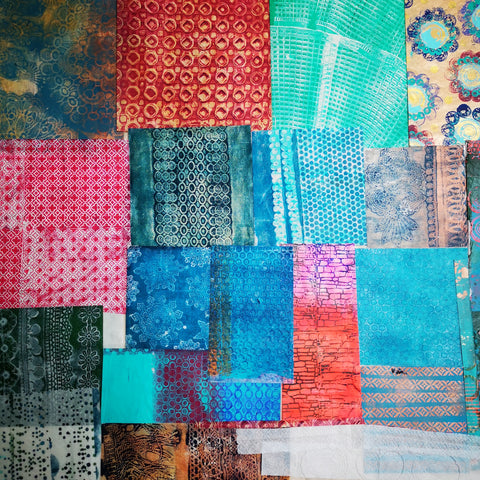 Pattern - Mixed Media Collage paper pack - great for craft projects