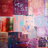 Warm Colours - Mixed Media Collage paper pack - great for craft projects