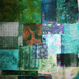 Green - Mixed Media Collage paper pack - great for craft projects