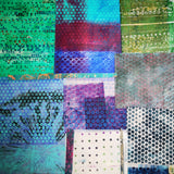Circles - Mixed Media Collage paper pack - great for craft projects