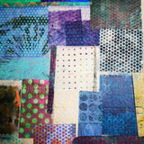 Circles - Mixed Media Collage paper pack - great for craft projects