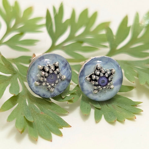 Madame - sterling silver earrings