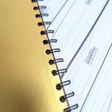 Original Monoprint Bound All Media A5 Notebook – 160gsm Seawhite Paper (50 Pages / 100 Sides) - Corrode