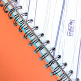 Original Monoprint Bound All Media A5 Notebook – 160gsm Seawhite Paper (50 Pages / 100 Sides) - Abstract