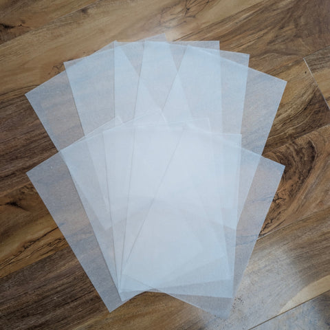 THIN Tea bag paper, perfect for a range of craft projects - 10 x A4 sheets