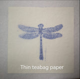 EXTRA WIDE THIN Tea bag paper, perfect for a range of craft projects - 1m x 53cm length