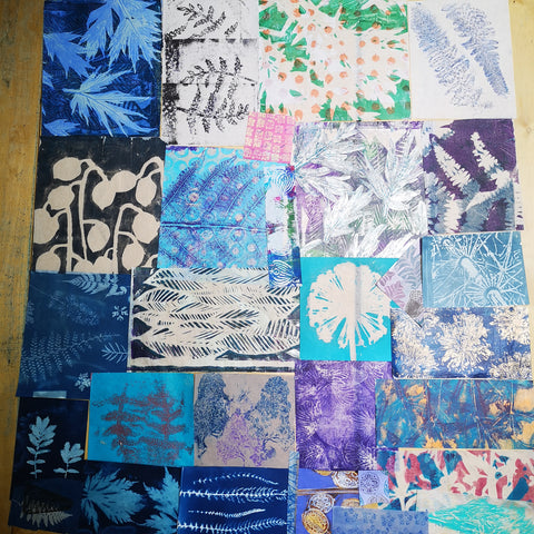 Botanical - Mixed Media Collage paper pack - great for craft projects
