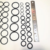 Rubber rings various sizes x 80