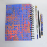 Original Monoprint Bound All Media A5 Notebook – 160gsm Seawhite Paper (50 Pages / 100 Sides) - Construct