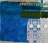 Teardrop edge braid for gel plate texture making