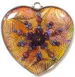 Saffron - pendant and necklace